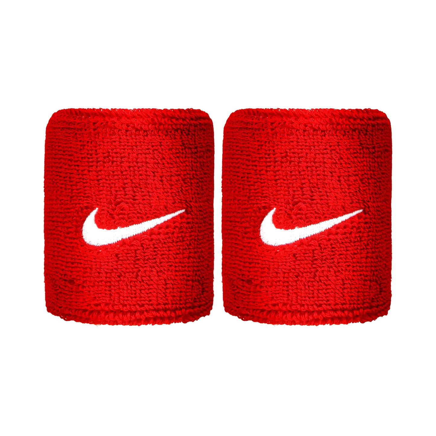 Nike Swoosh Svedbånd Pakke med 2 kort - rød, hvid Nike Swoosh Svedbånd Pakke med 2 kort - rød, hvid