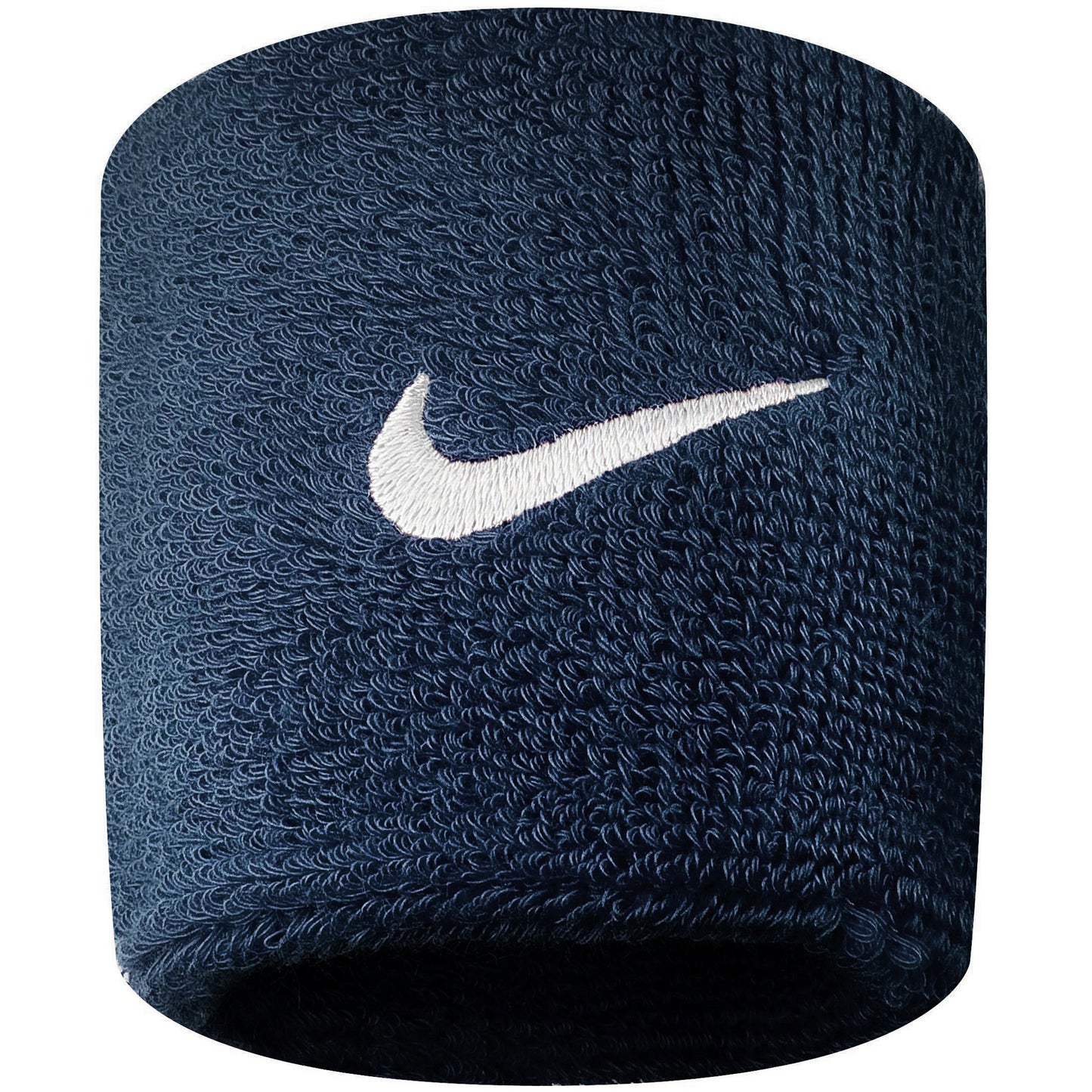 Nike Swoosh Svedbånd Pakke med 2 kort - mørkeblå, hvid Nike Swoosh Svedbånd Pakke med 2 kort - mørkeblå, hvid