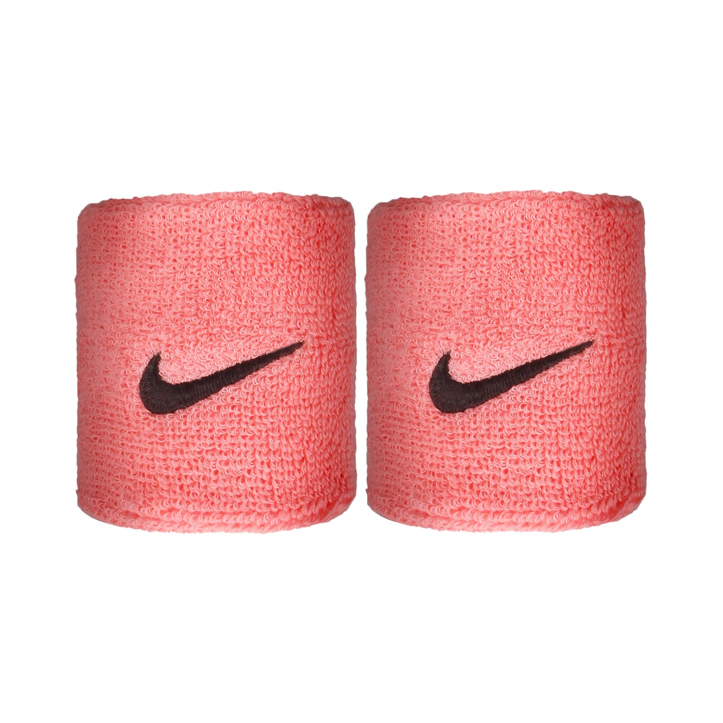 Nike Swoosh Svedbånd Pakke med 2 kort - lyserød, sort Nike Swoosh Svedbånd Pakke med 2 kort - lyserød, sort