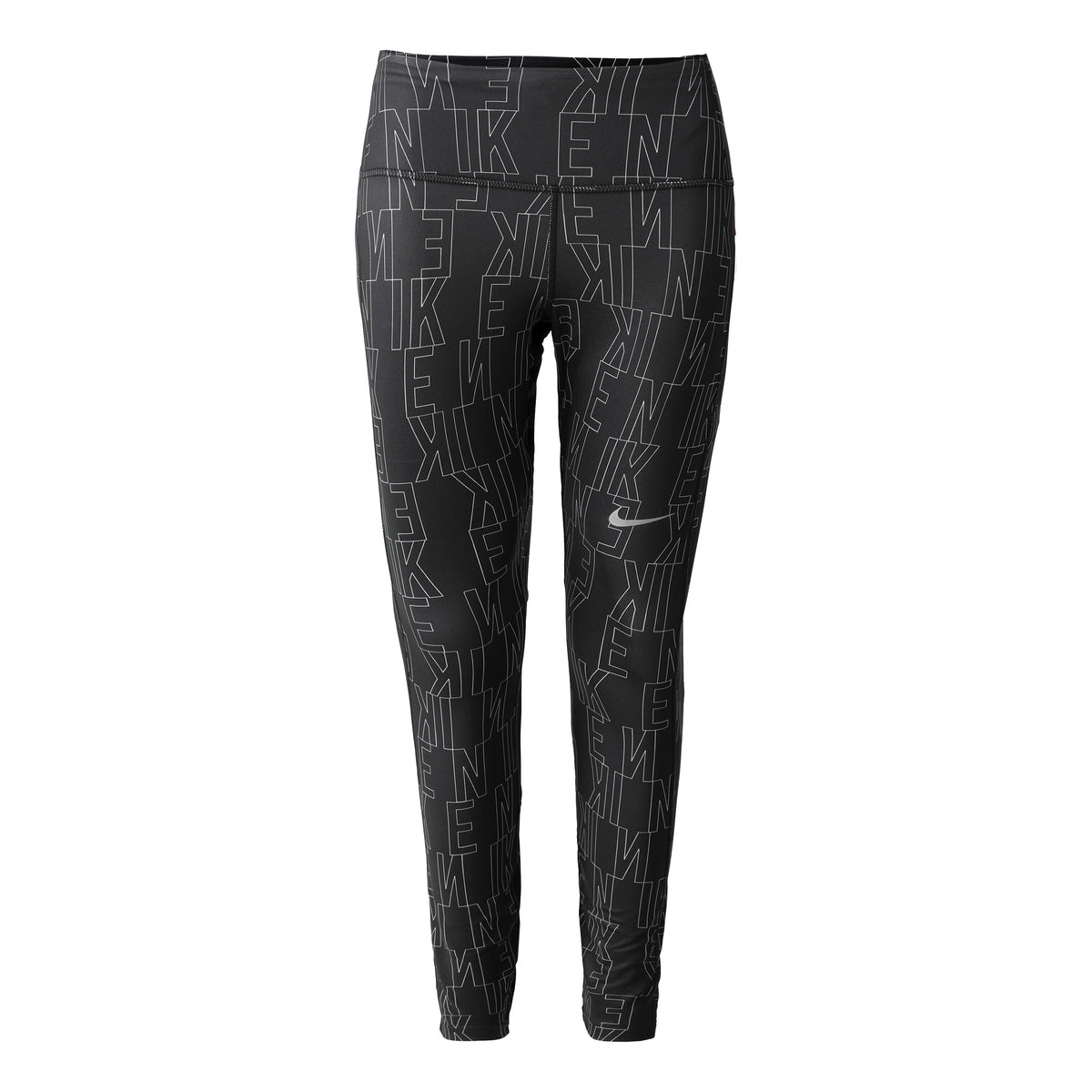 Nike Dri-Fit DVN Fast Stramme Løbebukser Damer-Sort,Grå Nike Dri-Fit DVN Fast Stramme Løbebukser Damer-Sort,Grå