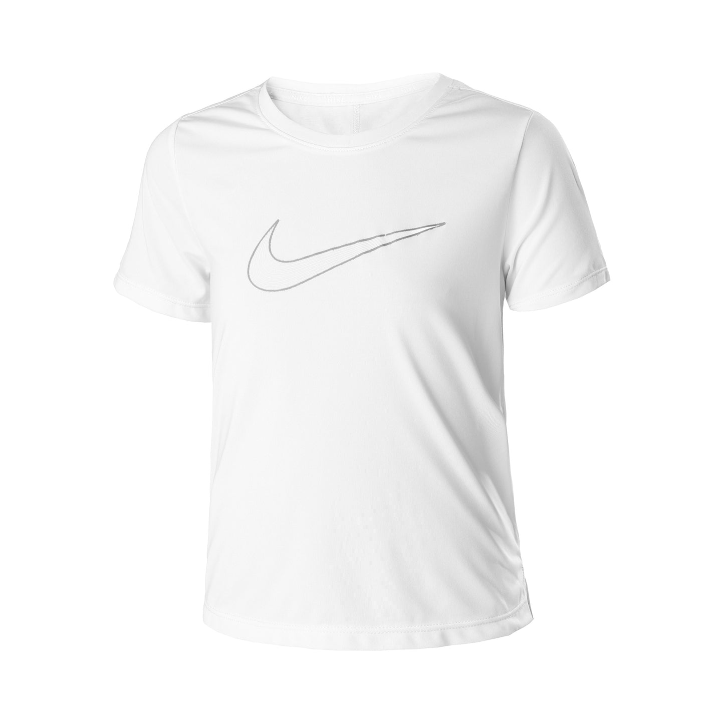 Nike Dri-Fit One Graphic T-shirt Pige-Hvid,Sort Nike Dri-Fit One Graphic T-shirt Pige-Hvid,Sort