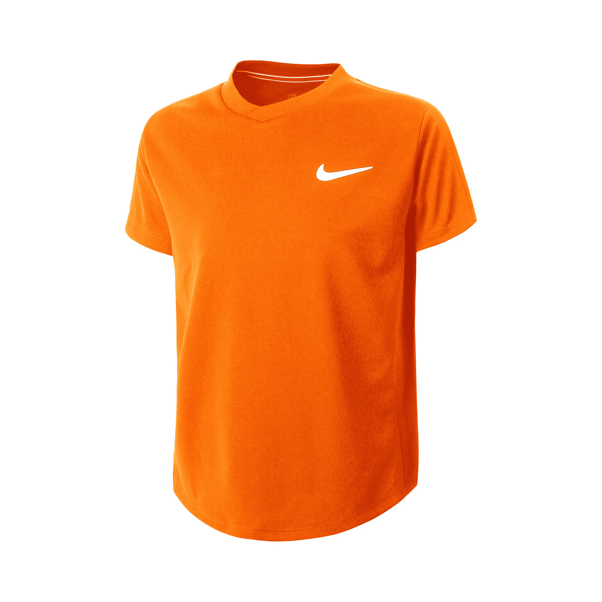 Nike Court Dri-Fit T-shirt Drenge - orange, Nike Court Dri-Fit T-shirt Drenge - orange,