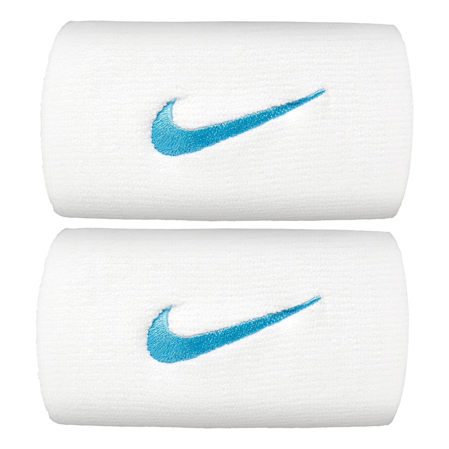 Nike Premier DW Svedbånd Pakke med 2 lang - hvid, lyseblå Nike Premier DW Svedbånd Pakke med 2 lang - hvid, lyseblå