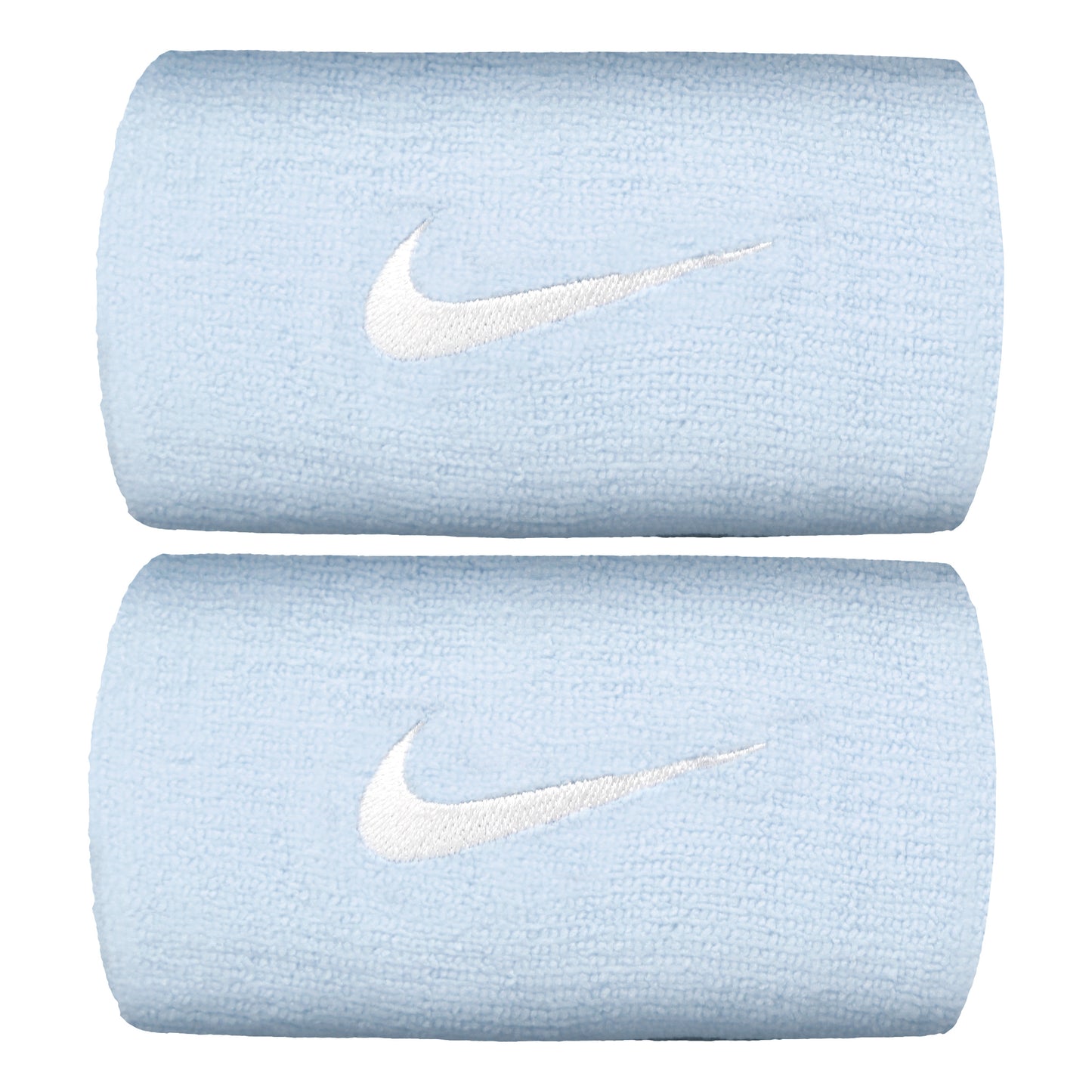 Nike Premier DW Svedbånd Pakke med 2 lang - lyseblå, hvid Nike Premier DW Svedbånd Pakke med 2 lang - lyseblå, hvid