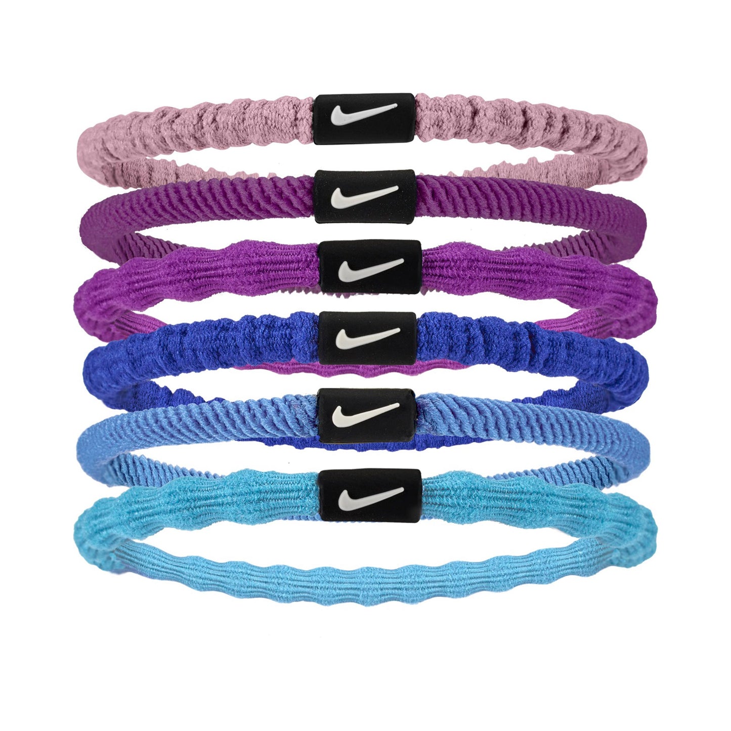 Nike Flex Hair Tie Hårbånd Pakke med 6 Unisex - flerfarvet, lilla Nike Flex Hair Tie Hårbånd Pakke med 6 Unisex - flerfarvet, lilla