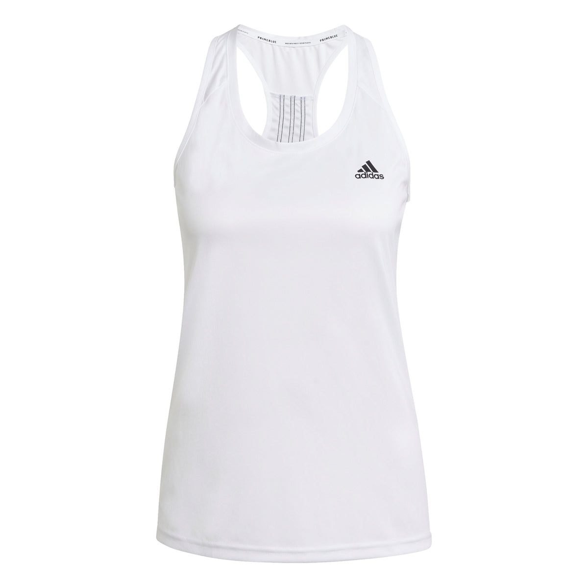 adidas 3Stripes Tanktop Damer - hvid adidas 3Stripes Tanktop Damer - hvid