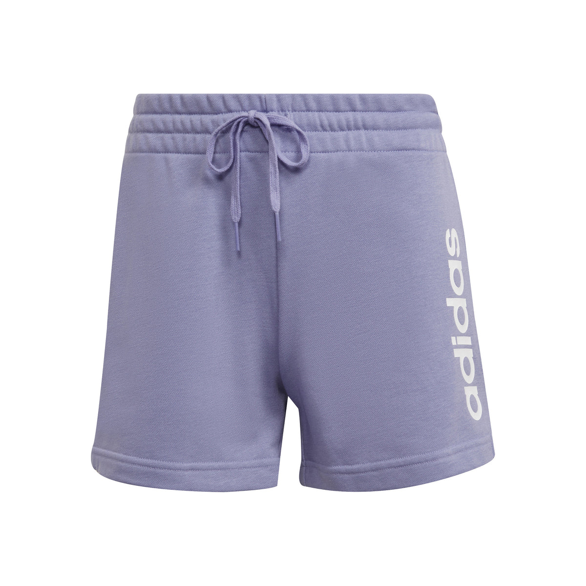 adidas Linear French Terry Shorts Damer - lilla, hvid adidas Linear French Terry Shorts Damer - lilla, hvid