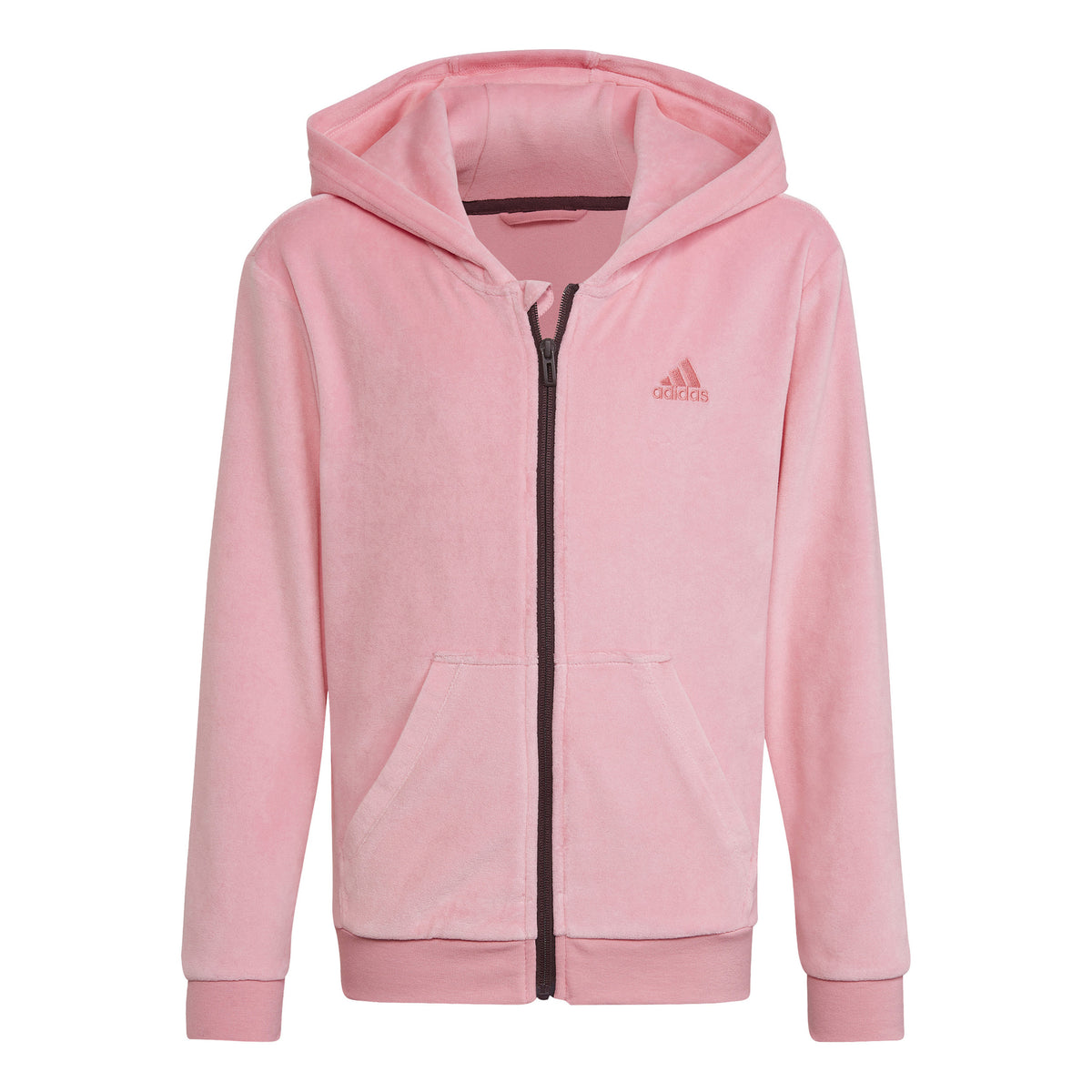 adidas Lounge Sweatjakke Pige - pink, adidas Lounge Sweatjakke Pige - pink,