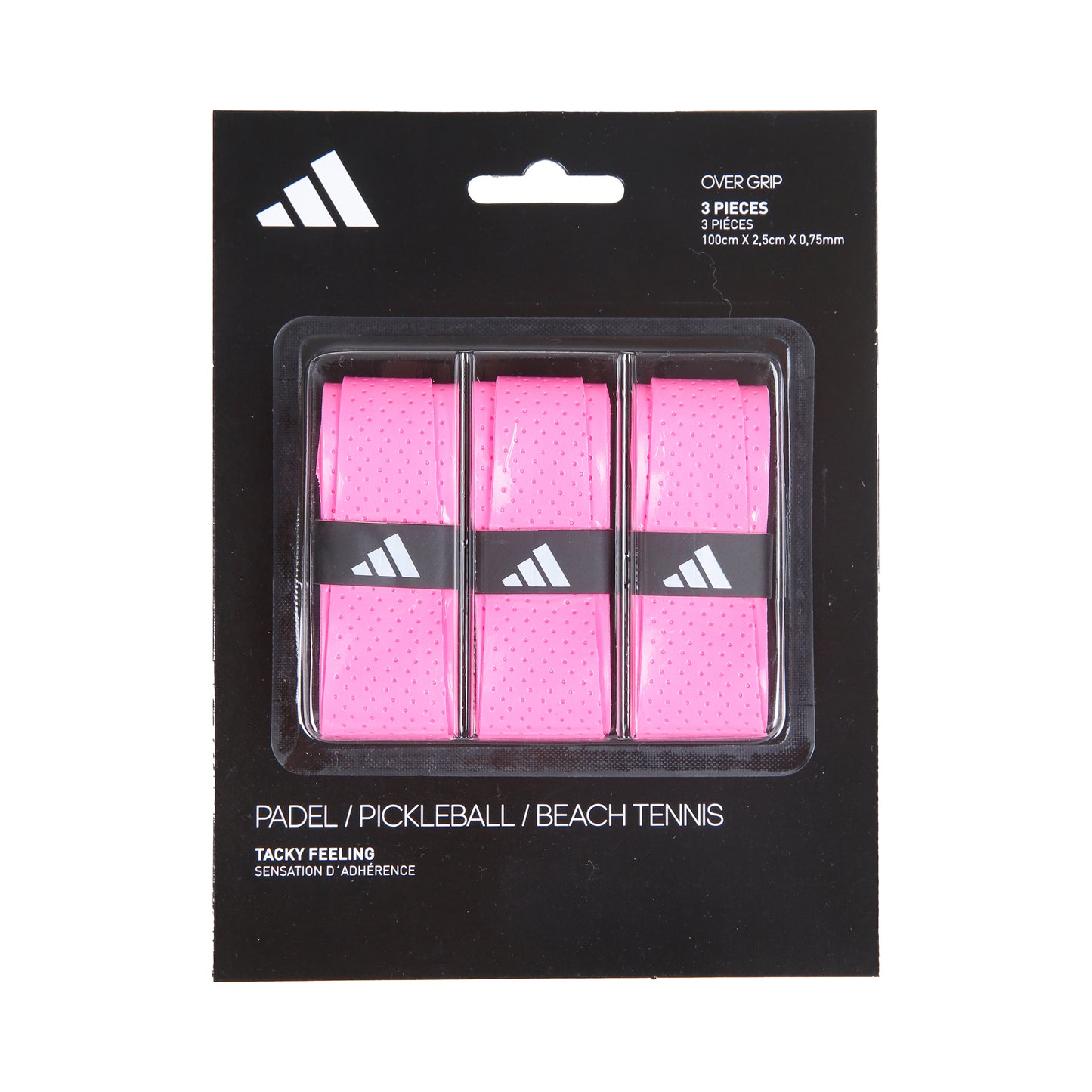 adidas Padel Overgrip Pakke Med 3-Pink adidas Padel Overgrip Pakke Med 3-Pink