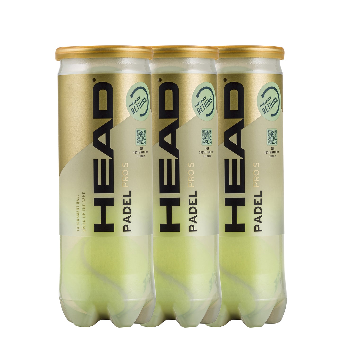 HEAD 3x dåse med 3 Padel Pro S HEAD 3x dåse med 3 Padel Pro S