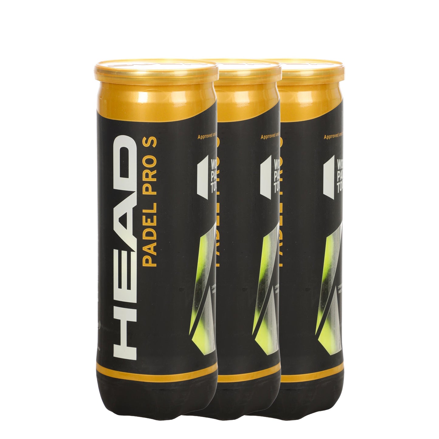 HEAD 3x dåse med 3 Padel Pro S HEAD 3x dåse med 3 Padel Pro S