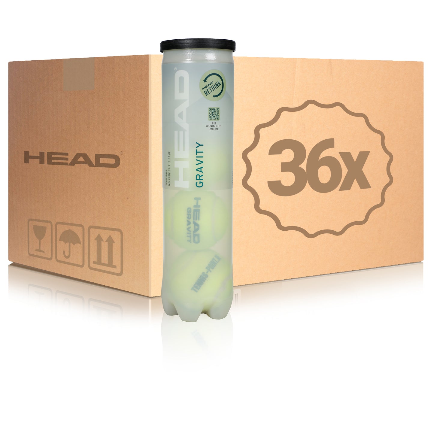 HEAD 36x dåse med 4 Gravity HEAD 36x dåse med 4 Gravity
