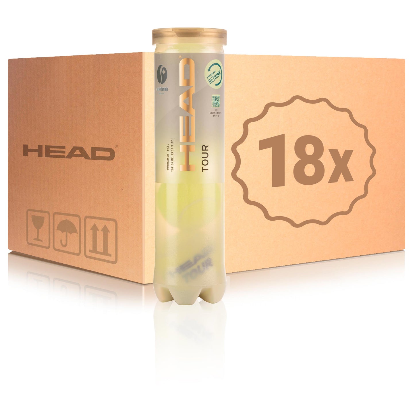 HEAD 18x dåse med 4 Tour Swiss Official HEAD 18x dåse med 4 Tour Swiss Official