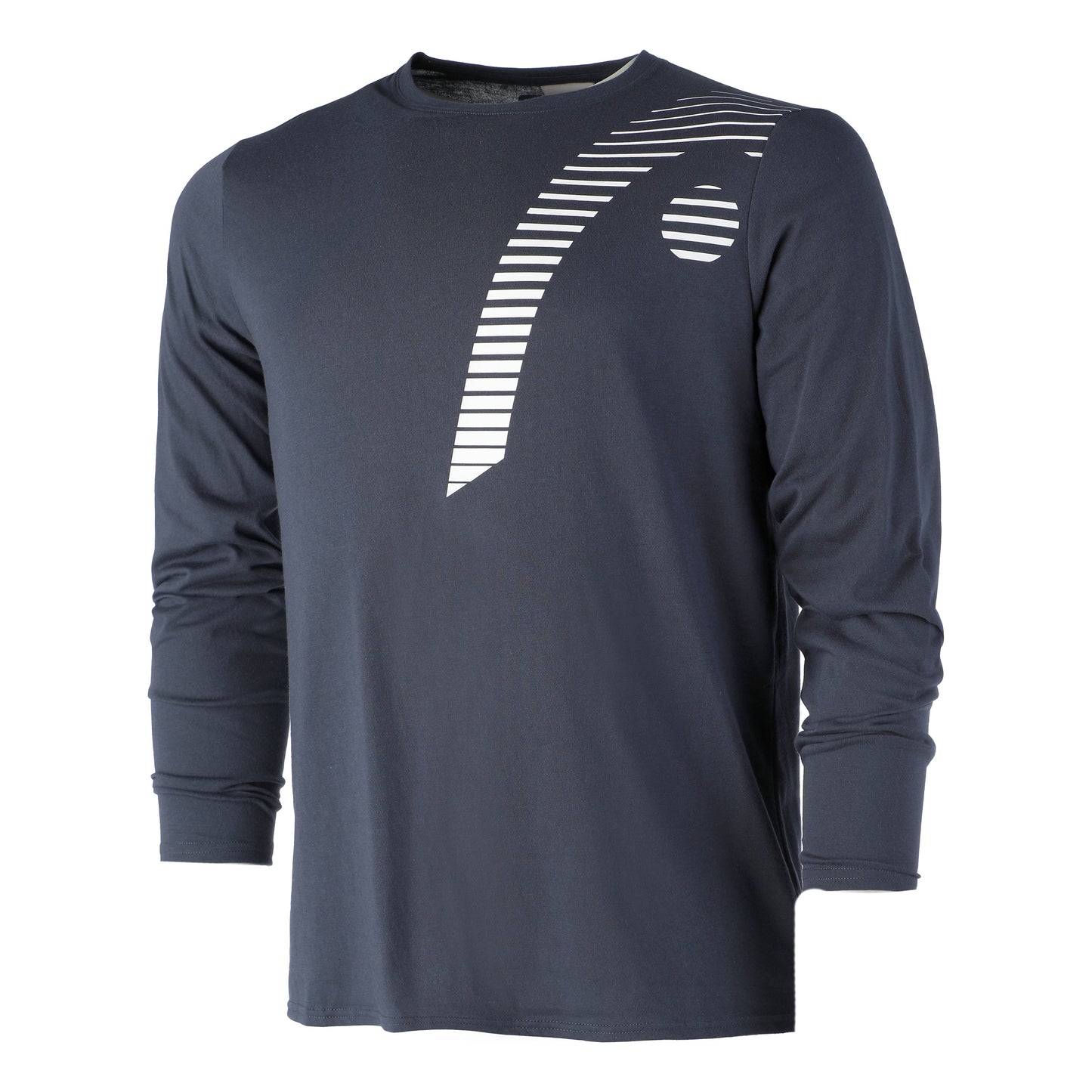 HEAD Club 22 Shirt, langærmet Herrer - mørkeblå, hvid HEAD Club 22 Shirt, langærmet Herrer - mørkeblå, hvid
