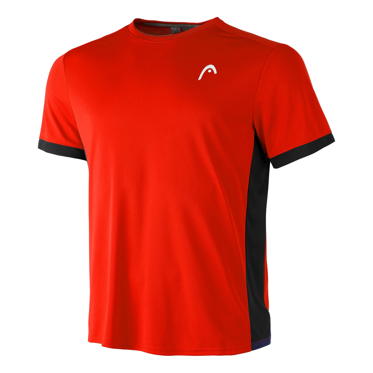HEAD Slice T-shirt Herrer - orange, sort HEAD Slice T-shirt Herrer - orange, sort