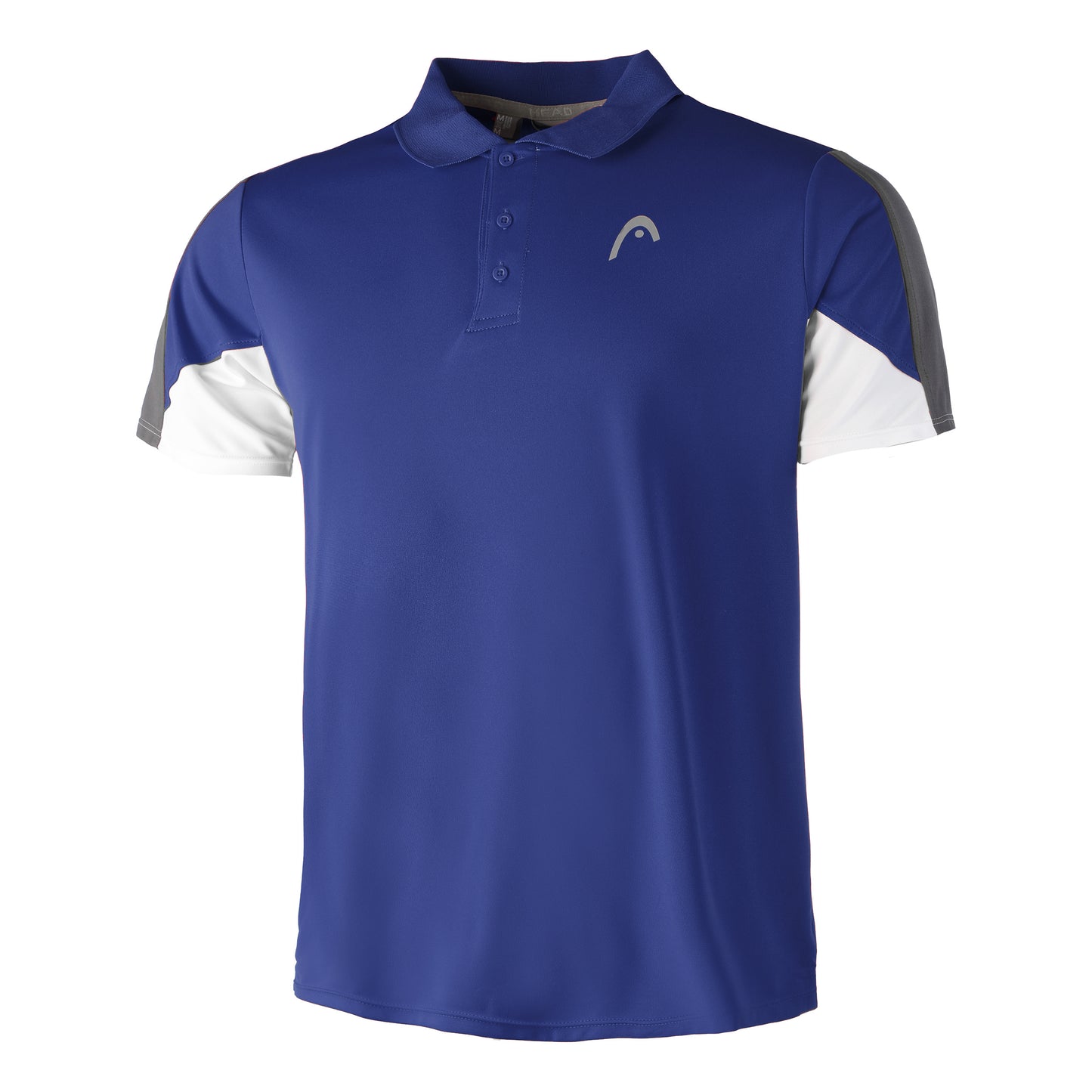 HEAD Club 22 Tech Polo Herrer-Blå,Hvid HEAD Club 22 Tech Polo Herrer-Blå,Hvid