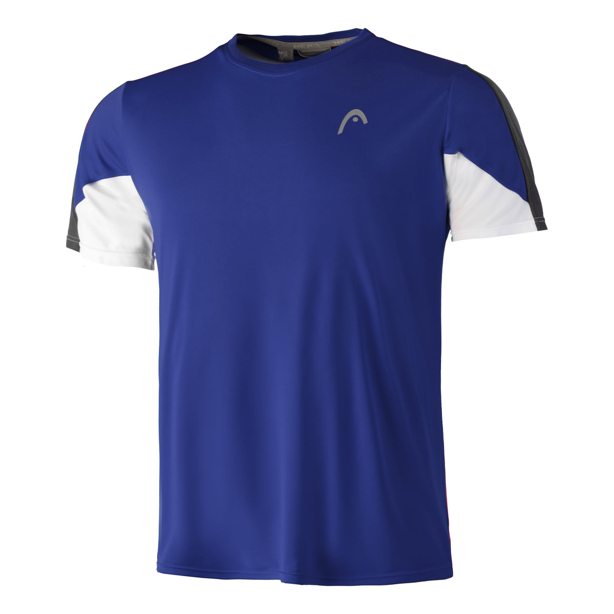 HEAD 22 Tech T-shirt Herrer - blå, hvid HEAD 22 Tech T-shirt Herrer - blå, hvid
