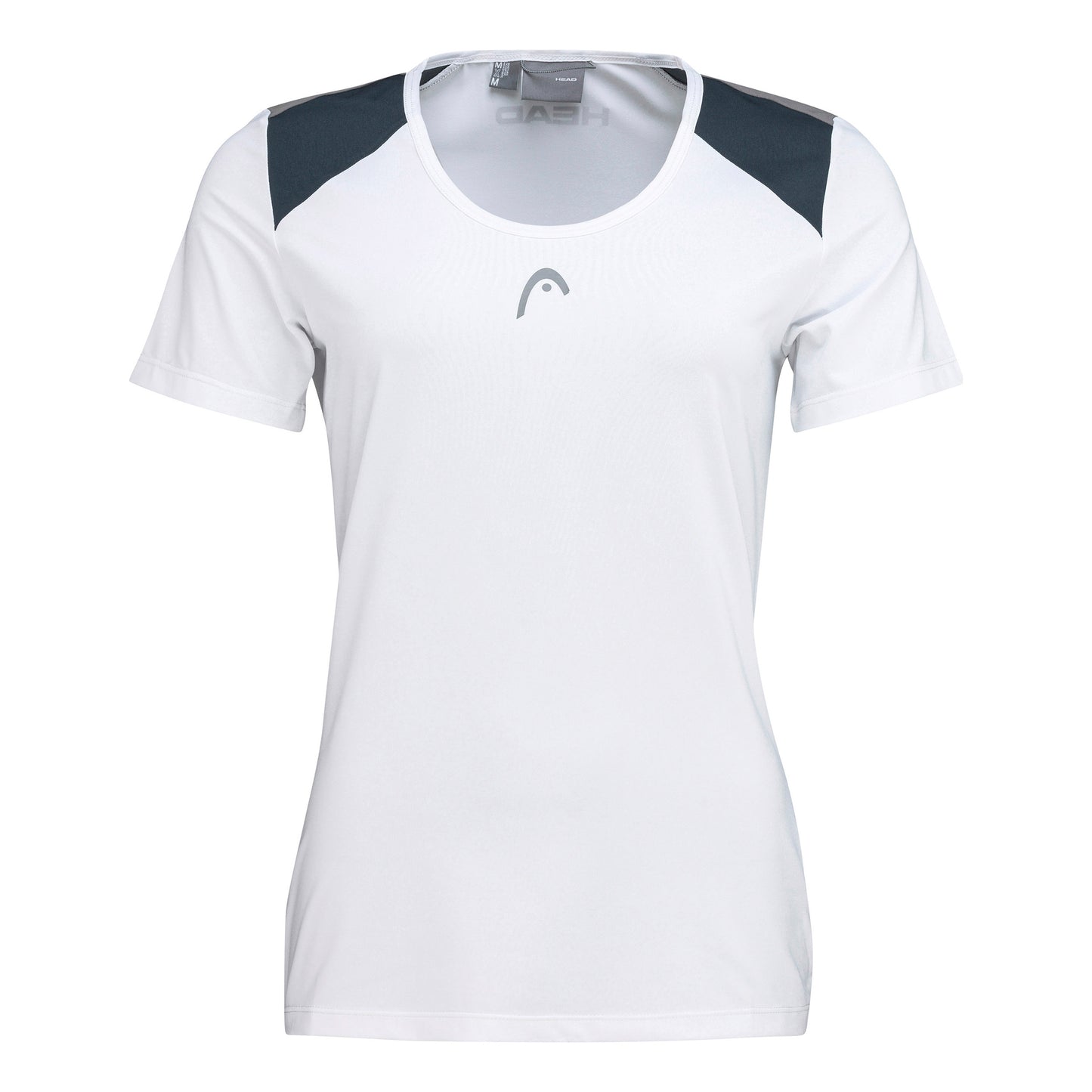 HEAD 22 Tech T-shirt Damer - hvid, mørkeblå HEAD 22 Tech T-shirt Damer - hvid, mørkeblå