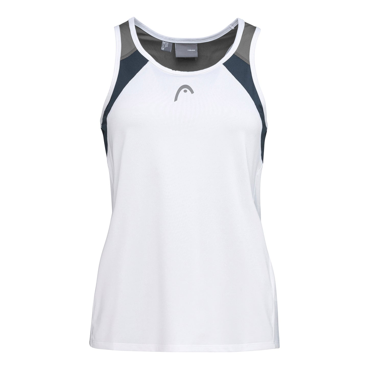 HEAD 22 Tanktop Damer - hvid, mørkeblå HEAD 22 Tanktop Damer - hvid, mørkeblå