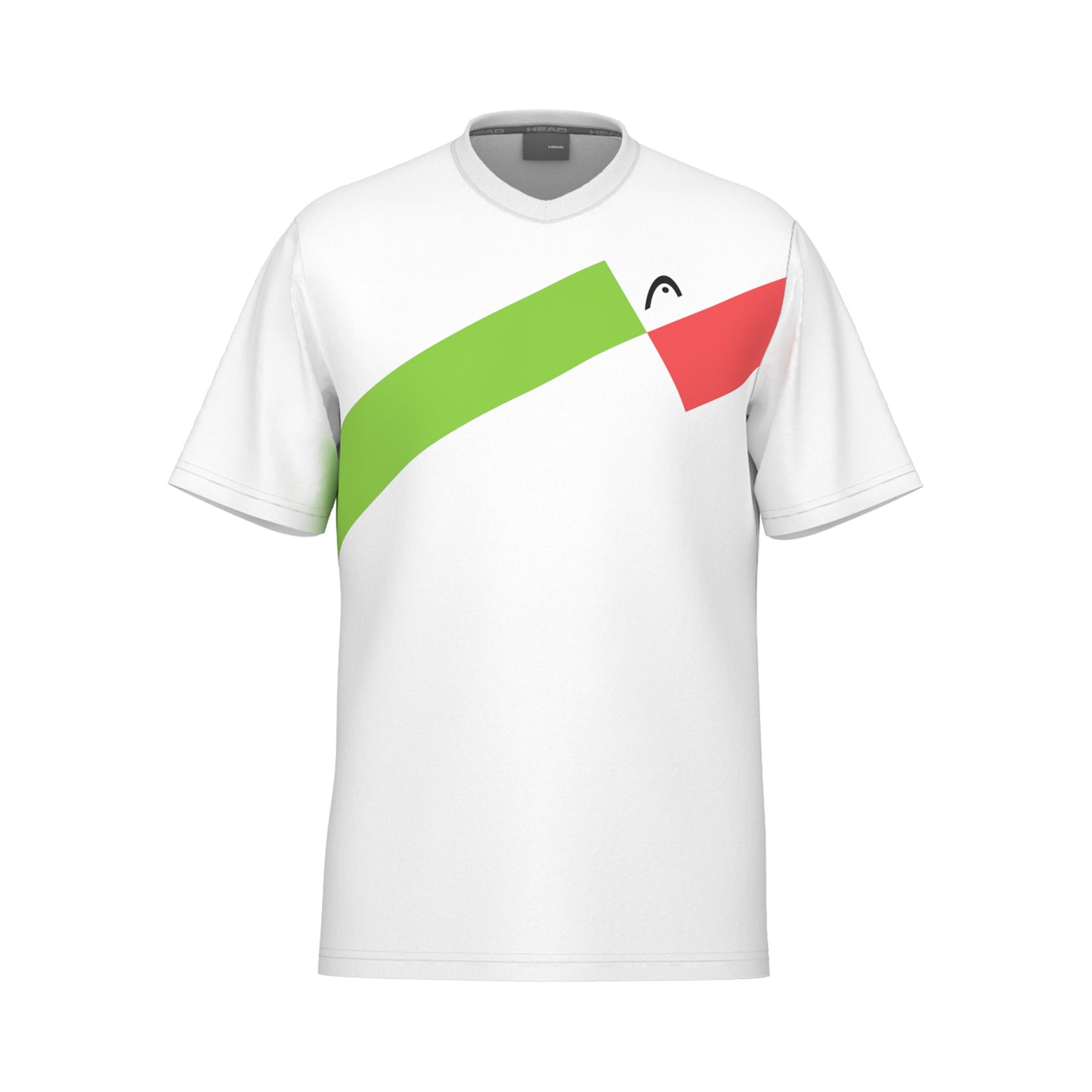 HEAD Topspin T-shirt Drenge-Rød,Hvid HEAD Topspin T-shirt Drenge-Rød,Hvid