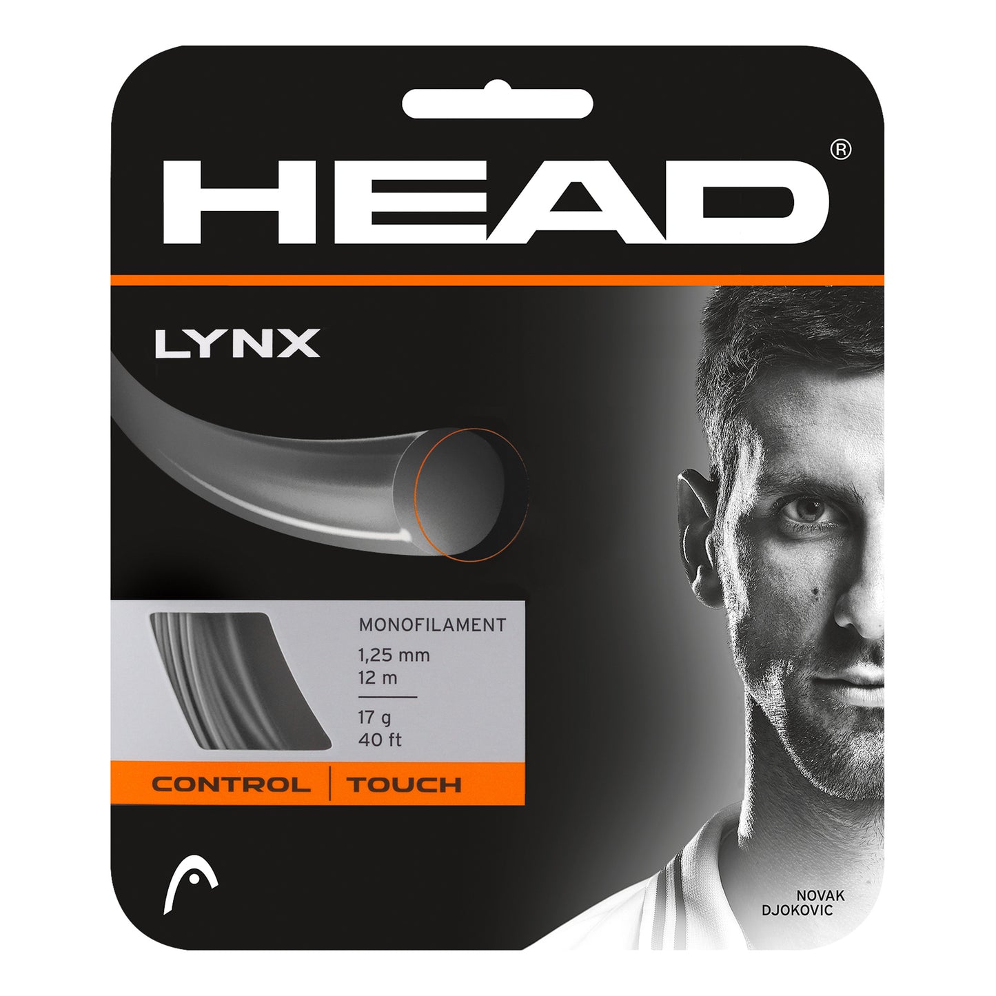 HEAD Lynx Strengesæt 12m-Antracit HEAD Lynx Strengesæt 12m-Antracit
