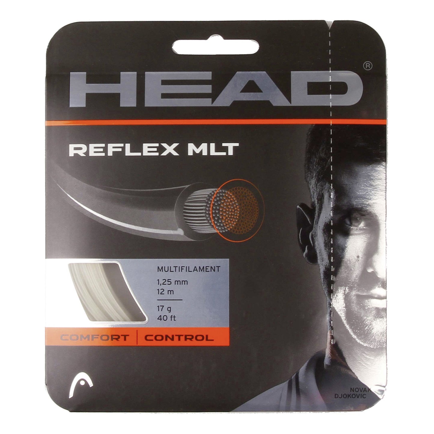 HEAD Reflex MLT Strengesæt 12m - naturfarvet HEAD Reflex MLT Strengesæt 12m - naturfarvet