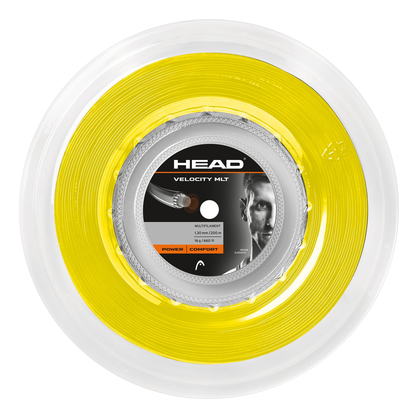 HEAD Velocity MLT Strenge,Rulle 200m-Gul HEAD Velocity MLT Strenge,Rulle 200m-Gul