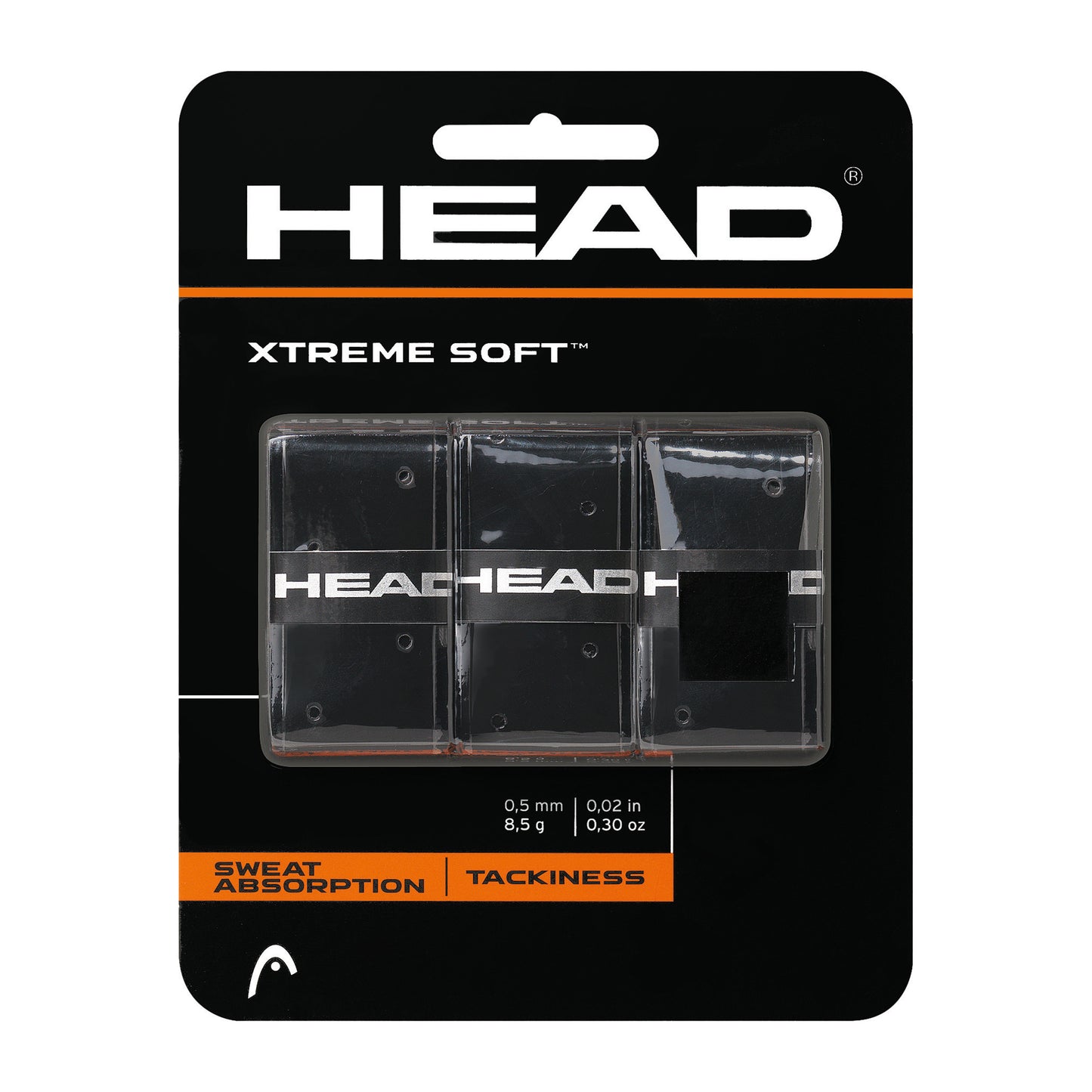 HEAD Xtreme Soft Pakke med 3 - sort HEAD Xtreme Soft Pakke med 3 - sort