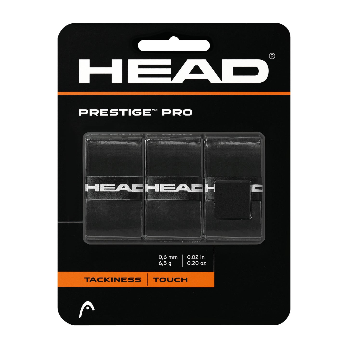 HEAD Prestige Pro Pakke med 3 - sort HEAD Prestige Pro Pakke med 3 - sort