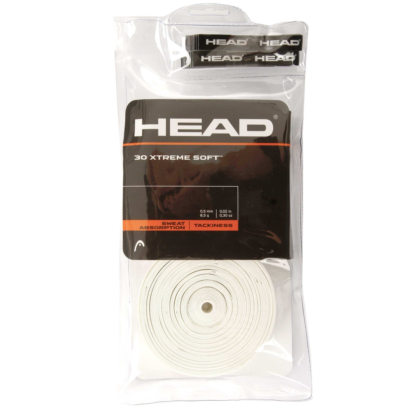 HEAD Xtreme Soft Pakke med 30 - hvid HEAD Xtreme Soft Pakke med 30 - hvid