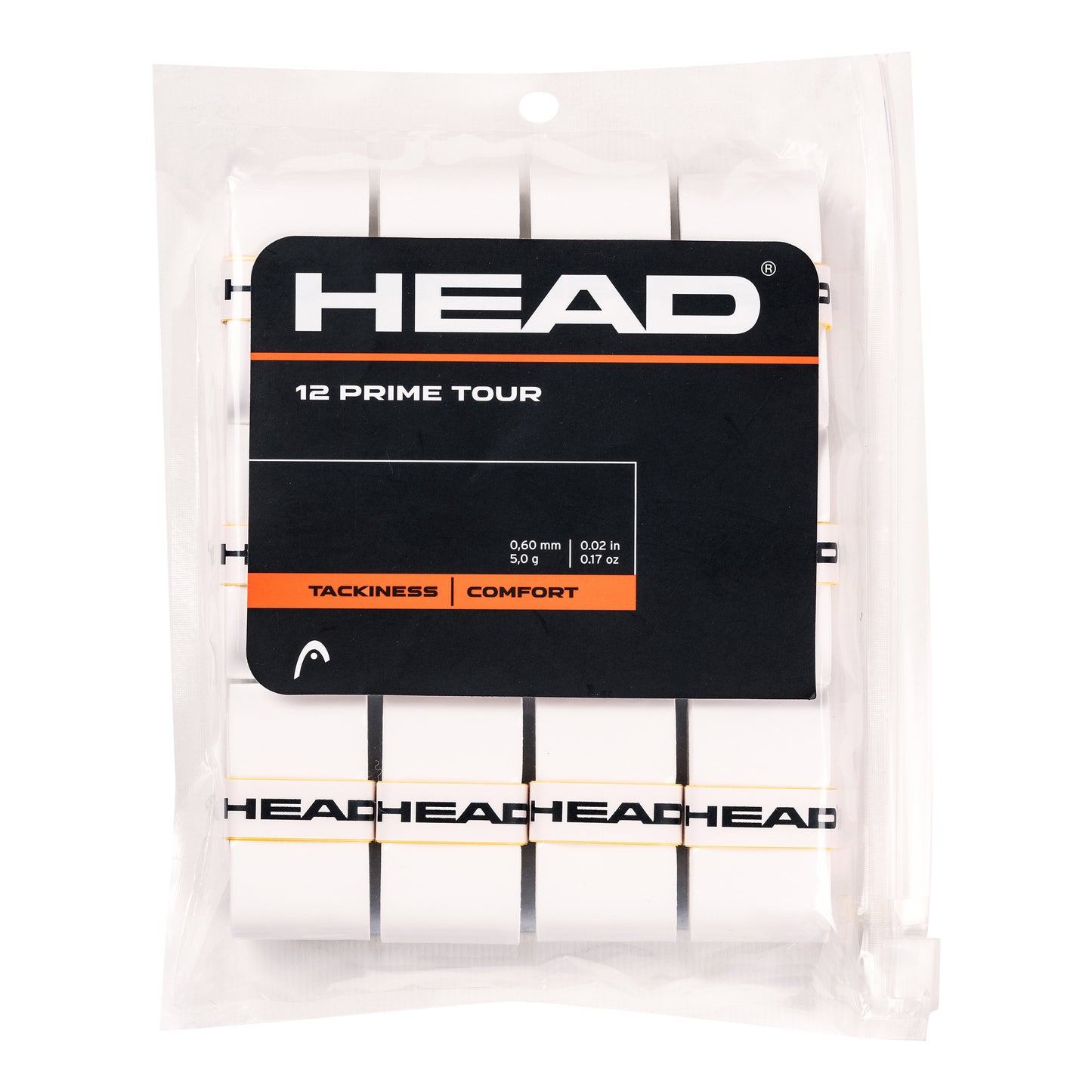 HEAD Prime Tour Pakke med 12 - hvid HEAD Prime Tour Pakke med 12 - hvid