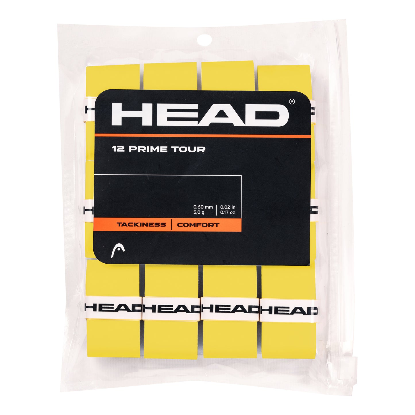 HEAD Prime Tour Pakke med 12 - gul HEAD Prime Tour Pakke med 12 - gul