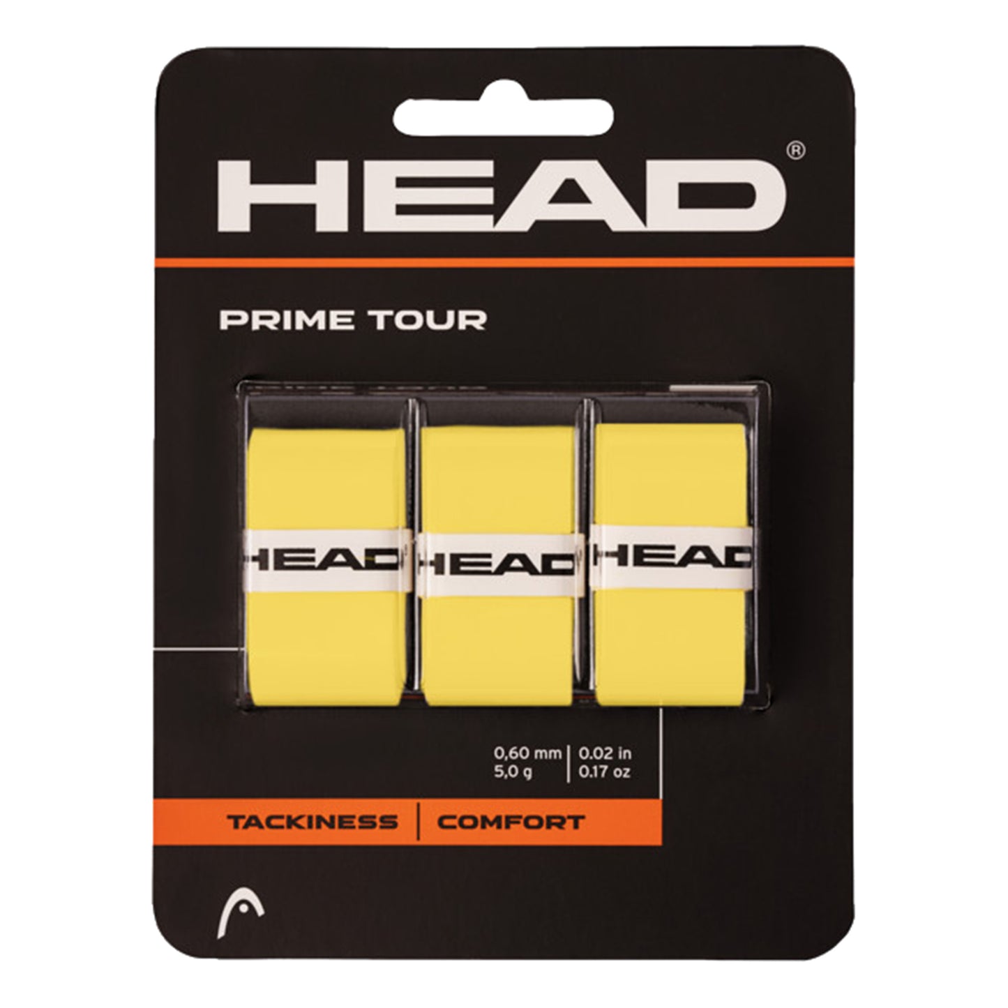 HEAD Prime Tour Pakke med 3 - gul HEAD Prime Tour Pakke med 3 - gul