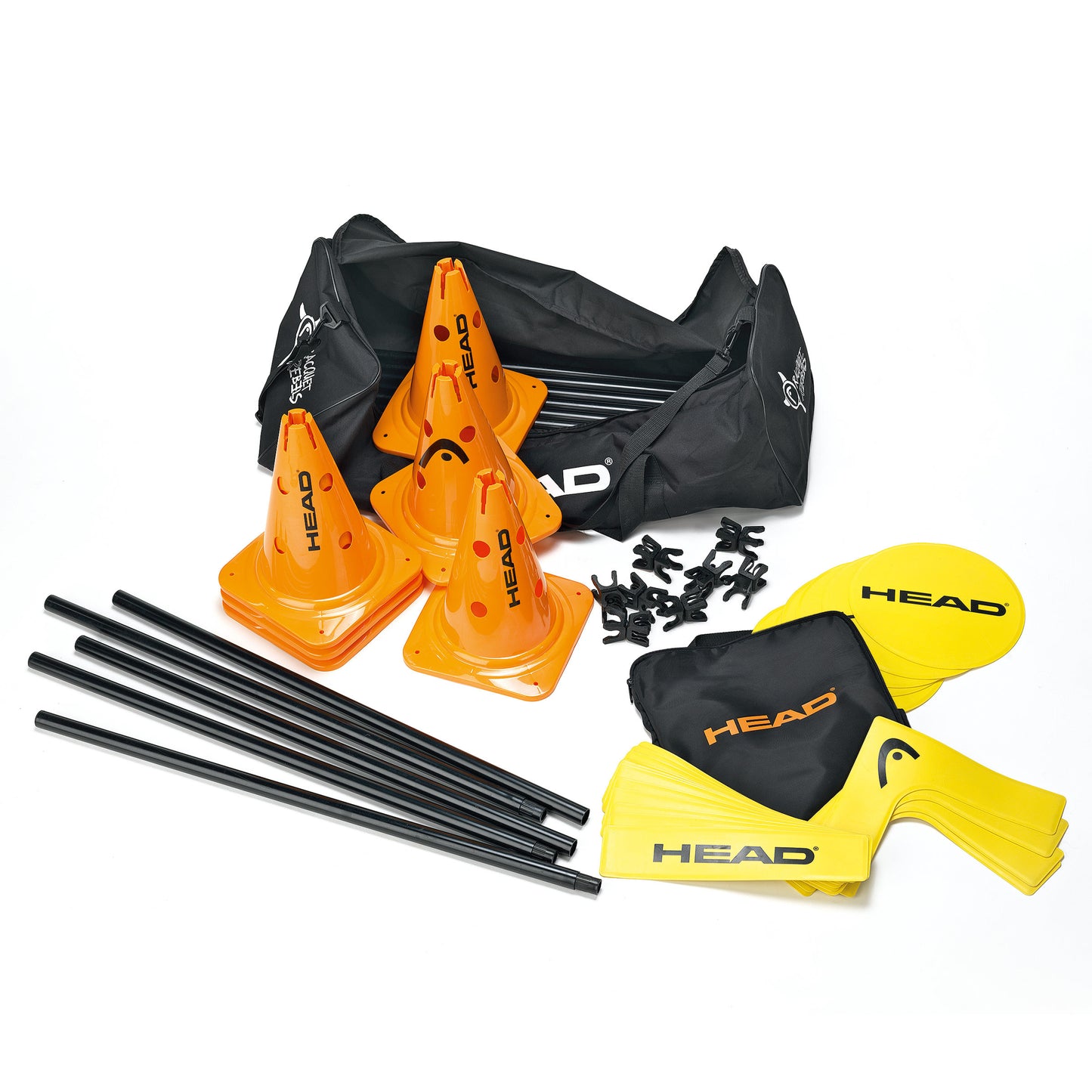HEAD Coaching Starterpaket Målmarkeringssæt-Flerfarvet HEAD Coaching Starterpaket Målmarkeringssæt-Flerfarvet
