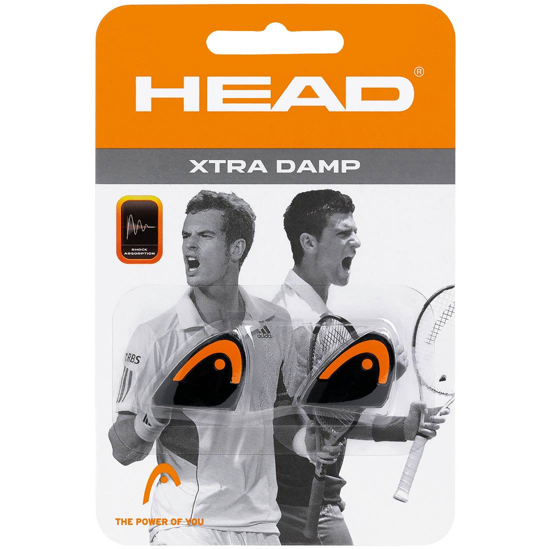HEAD Xtra Dæmper I dobbeltpakning HEAD Xtra Dæmper I dobbeltpakning