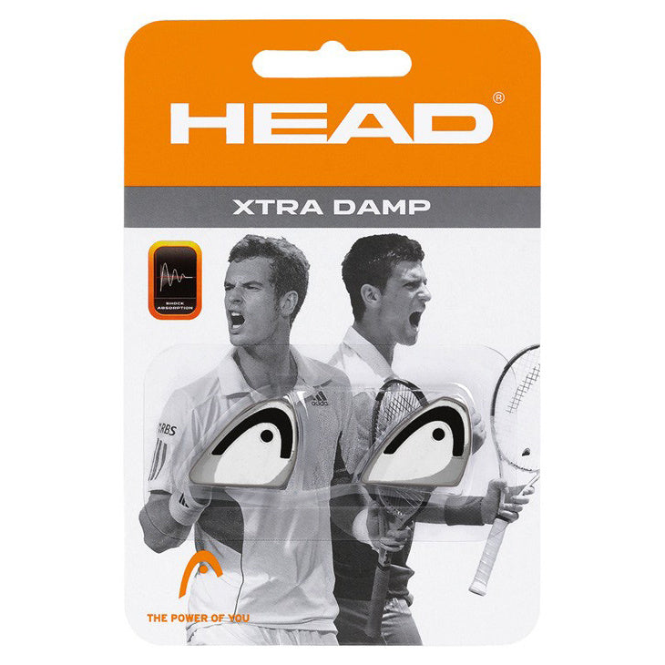 HEAD Xtra Damp Pack Dæmper Pakke Med 2-Hvid HEAD Xtra Damp Pack Dæmper Pakke Med 2-Hvid