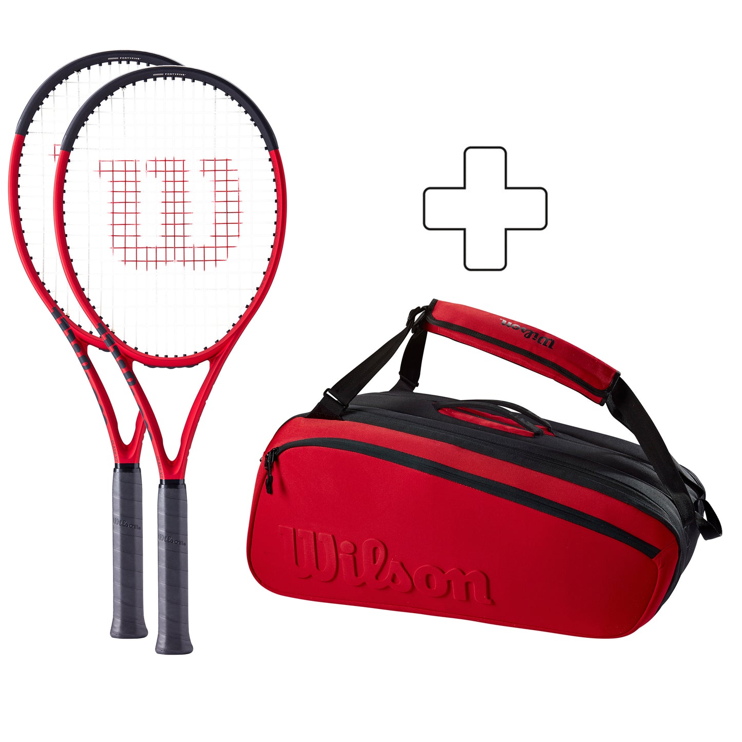 Wilson 100 V2.0 Ketcherpakke 2x Plus ketsjertaske Wilson 100 V2.0 Ketcherpakke 2x Plus ketsjertaske