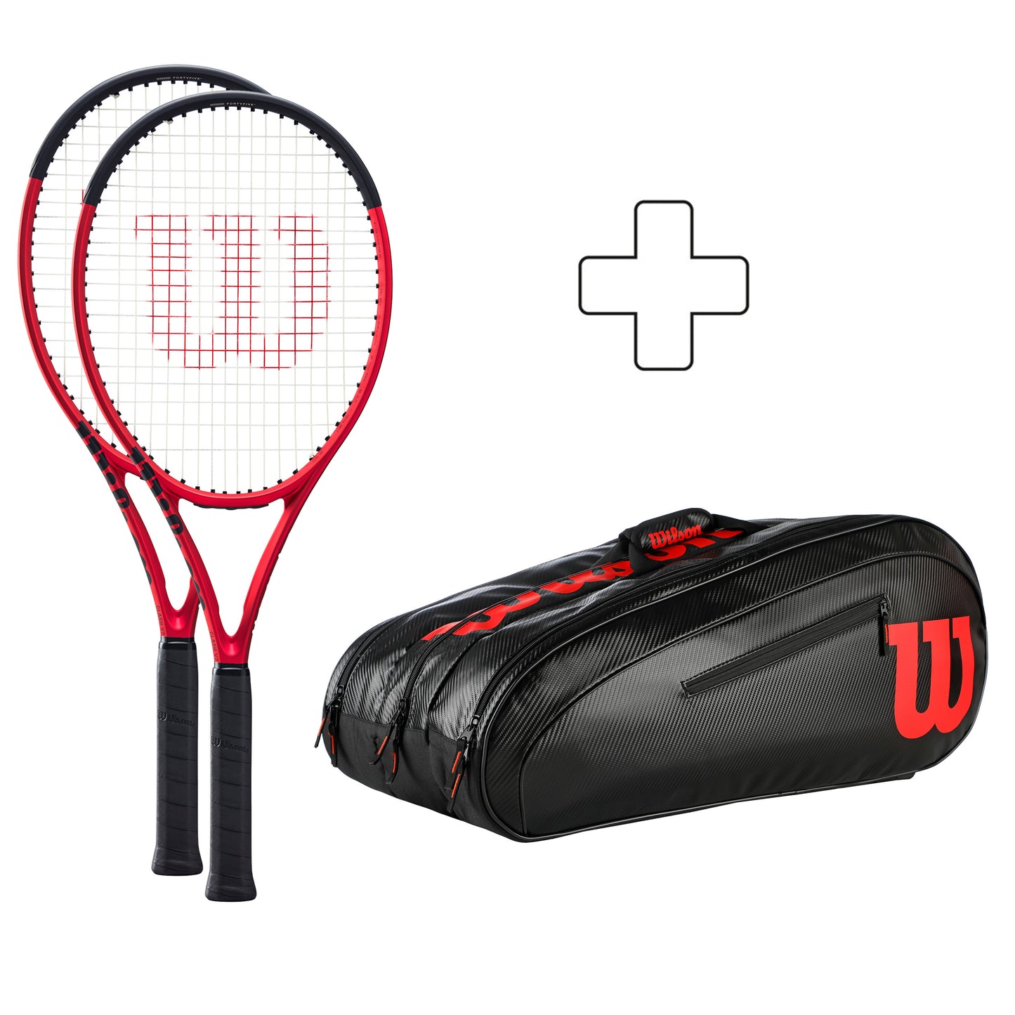 Wilson 2x Clash 100 Pro V2.0 Plus ketsjertaske Wilson 2x Clash 100 Pro V2.0 Plus ketsjertaske