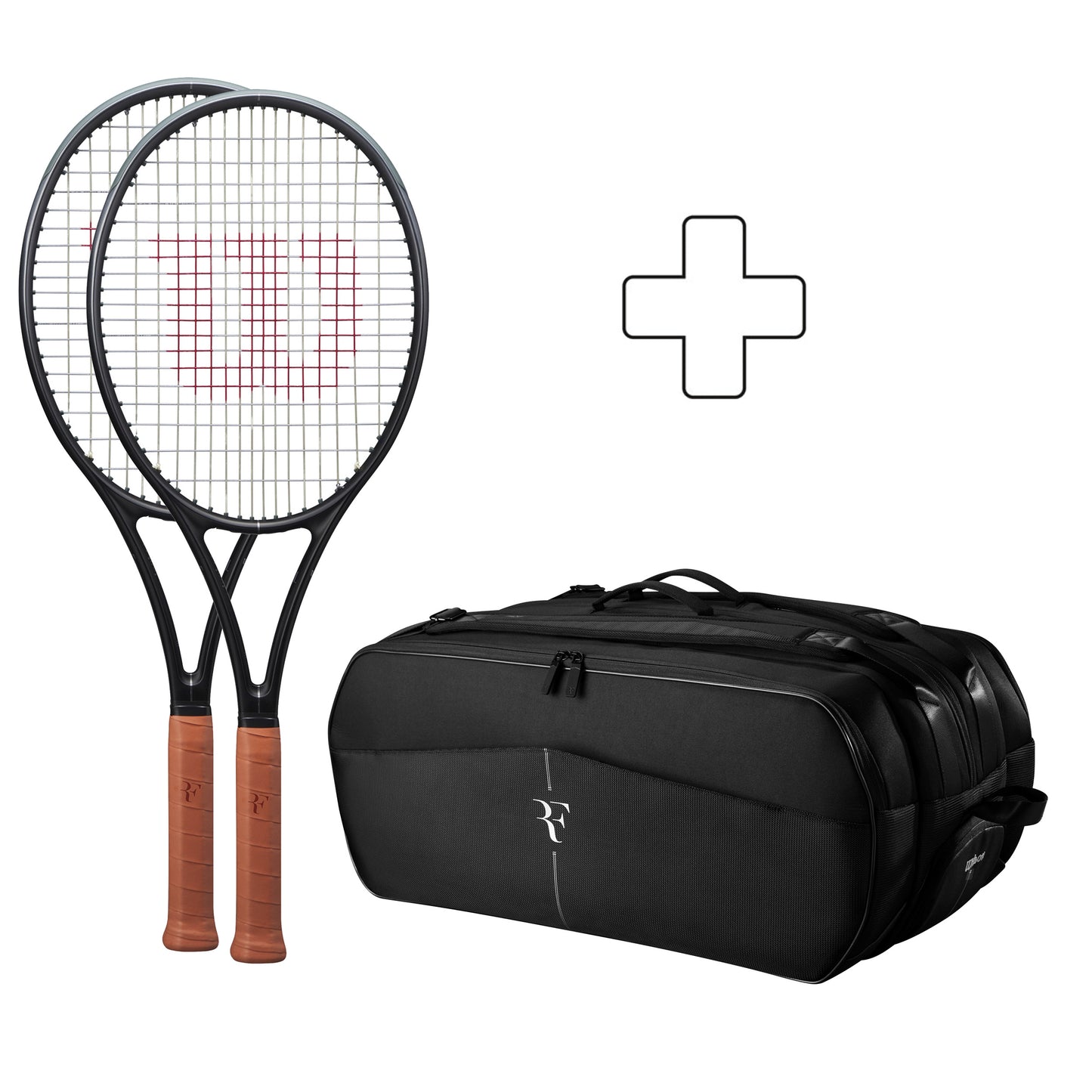 Wilson 2x RF 01 Plus ketsjertaske Wilson 2x RF 01 Plus ketsjertaske