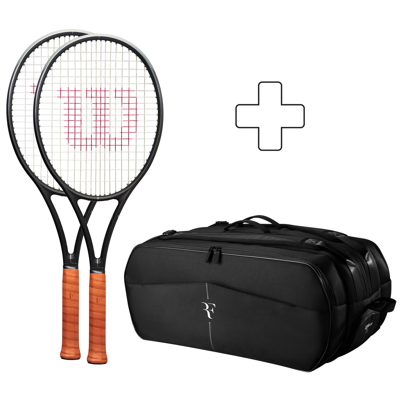 Wilson 2x RF 01 Pro Plus ketsjertaske Wilson 2x RF 01 Pro Plus ketsjertaske