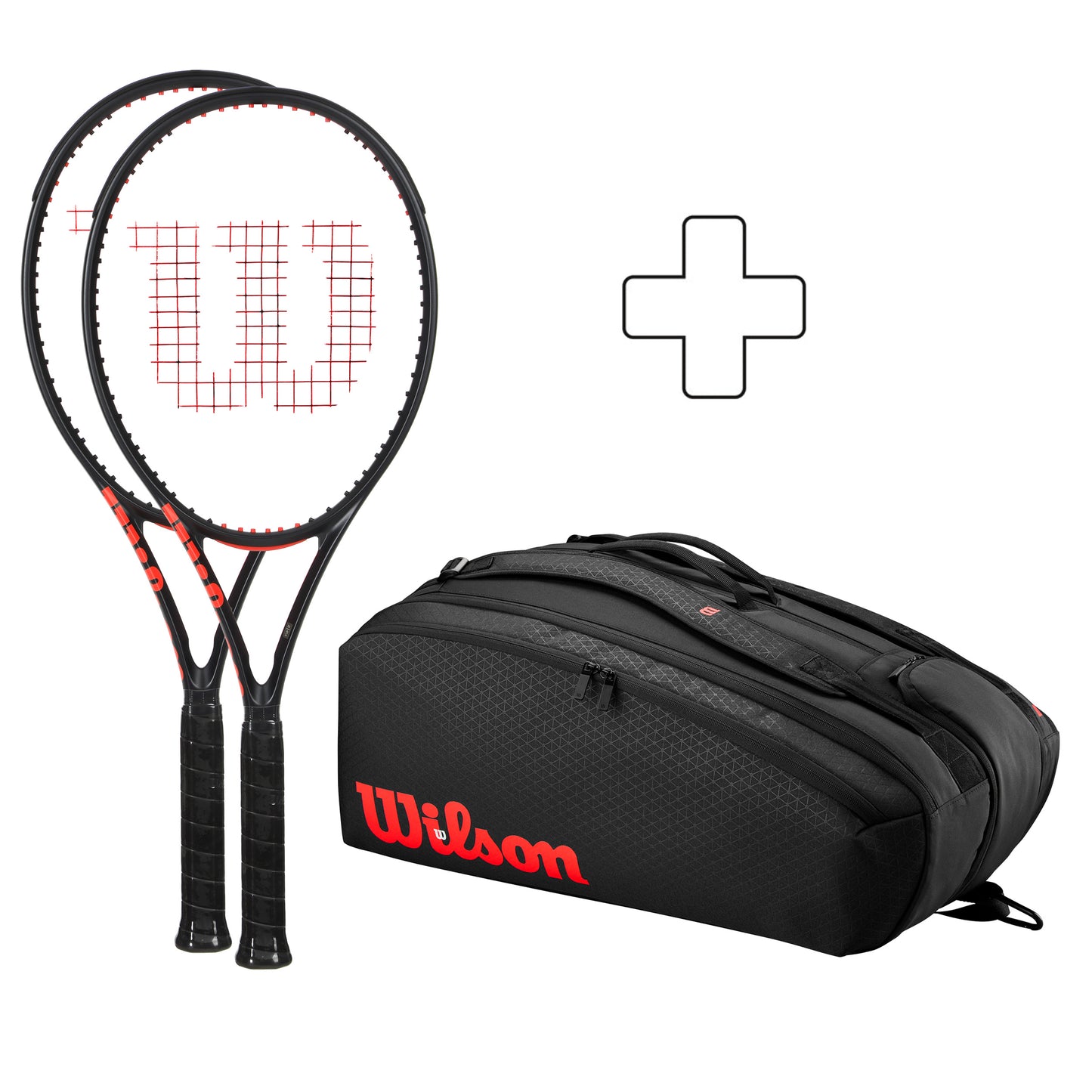 Wilson 2x Clash 100 Pro V3.0 Plus ketsjertaske Wilson 2x Clash 100 Pro V3.0 Plus ketsjertaske