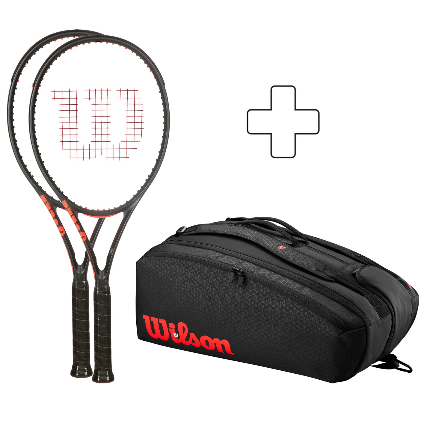 Wilson 2x Clash 100 V3.0 Plus ketsjertaske Wilson 2x Clash 100 V3.0 Plus ketsjertaske