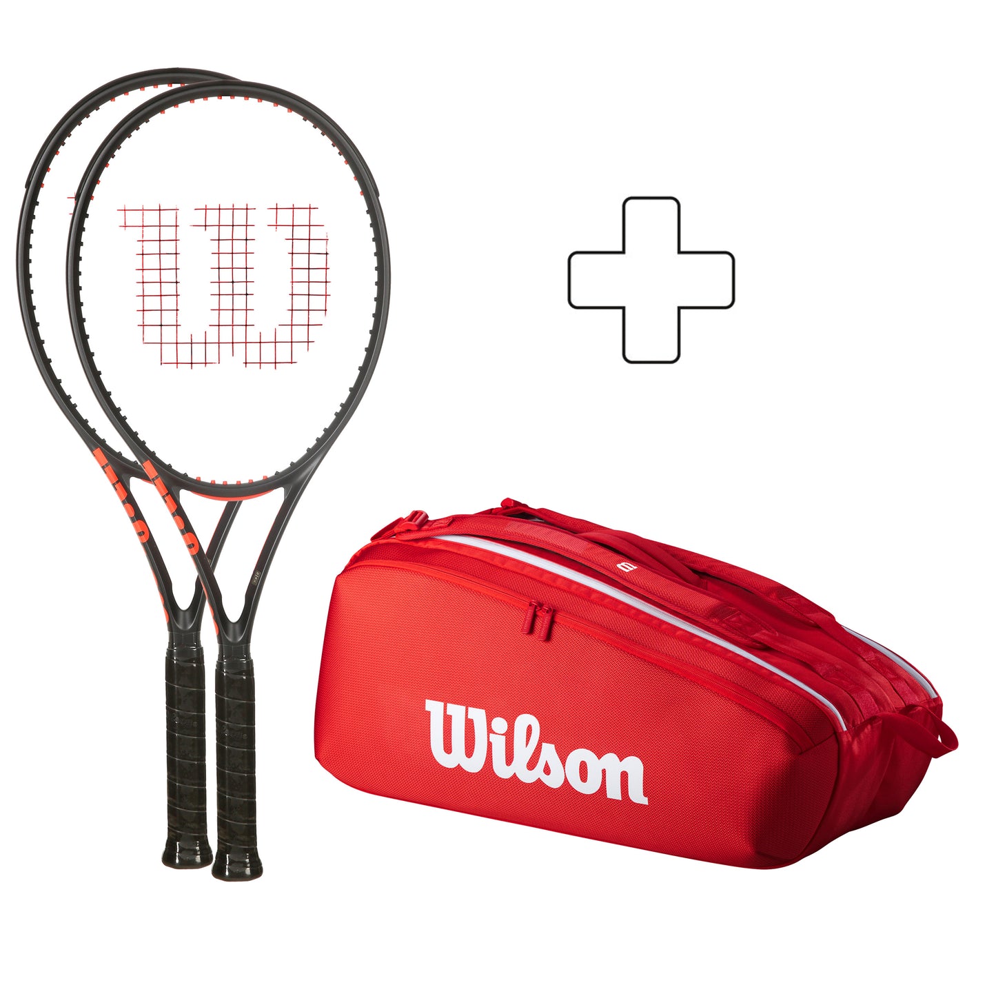 Wilson 2x Clash 100 V3.0 Plus ketsjertaske Wilson 2x Clash 100 V3.0 Plus ketsjertaske