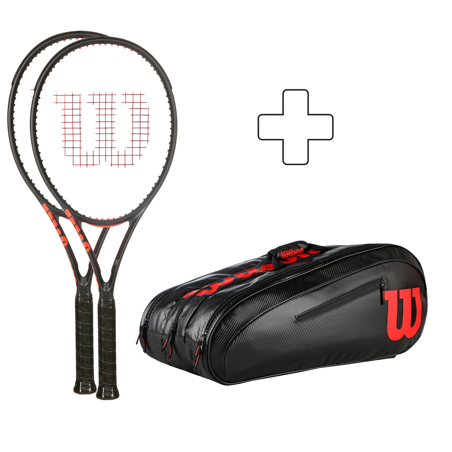 Wilson 2x Clash 100 V3.0 Plus ketsjertaske Wilson 2x Clash 100 V3.0 Plus ketsjertaske