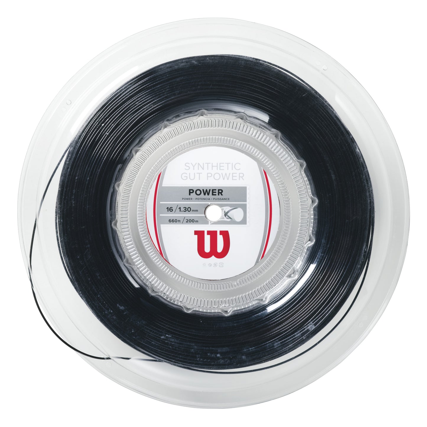 Wilson Synthetic Gut Power Strengesæt 12,2m - sort Wilson Synthetic Gut Power Strengesæt 12,2m - sort
