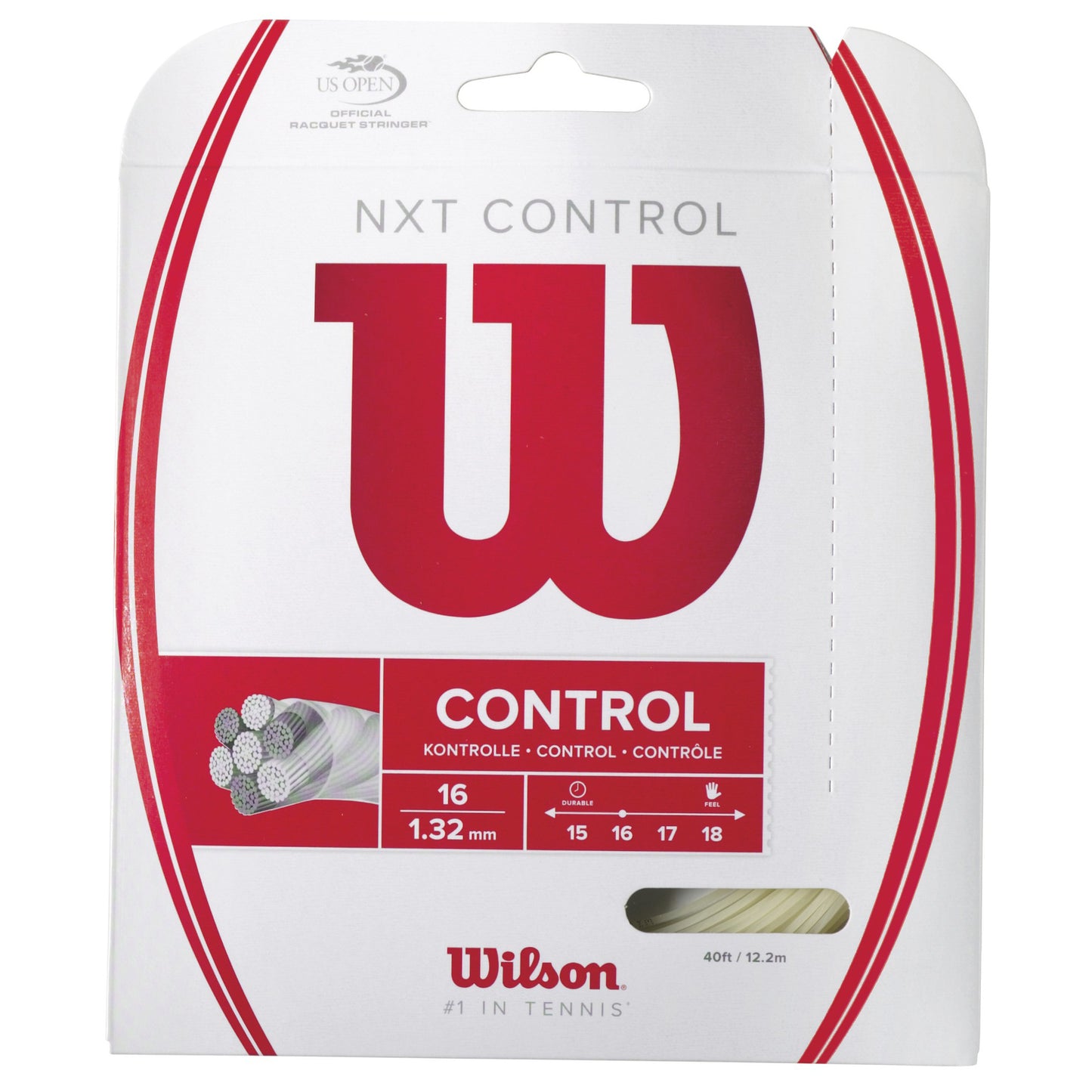 Wilson NXT Control Strengesæt 12,2m-Naturfarvet Wilson NXT Control Strengesæt 12,2m-Naturfarvet