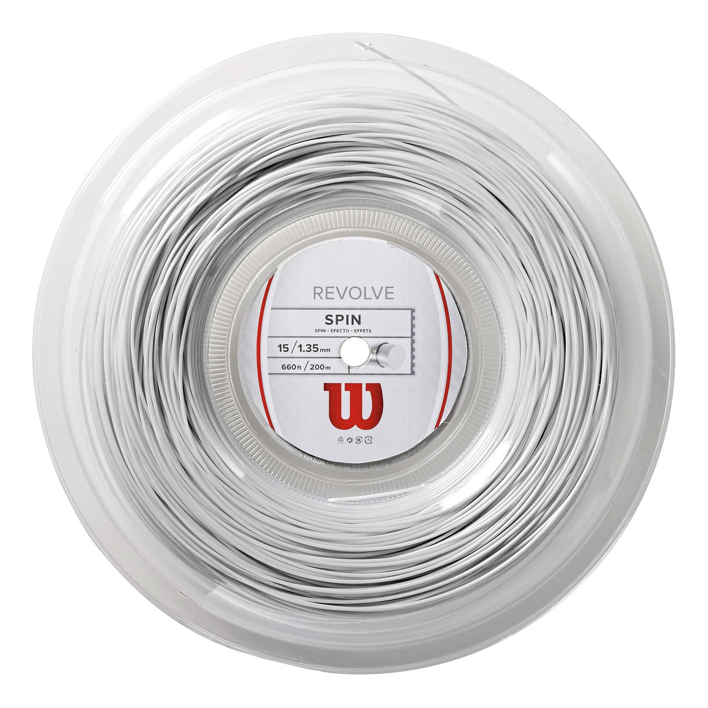 Wilson Revolve Strenge,Rulle 200m-Hvid Wilson Revolve Strenge,Rulle 200m-Hvid