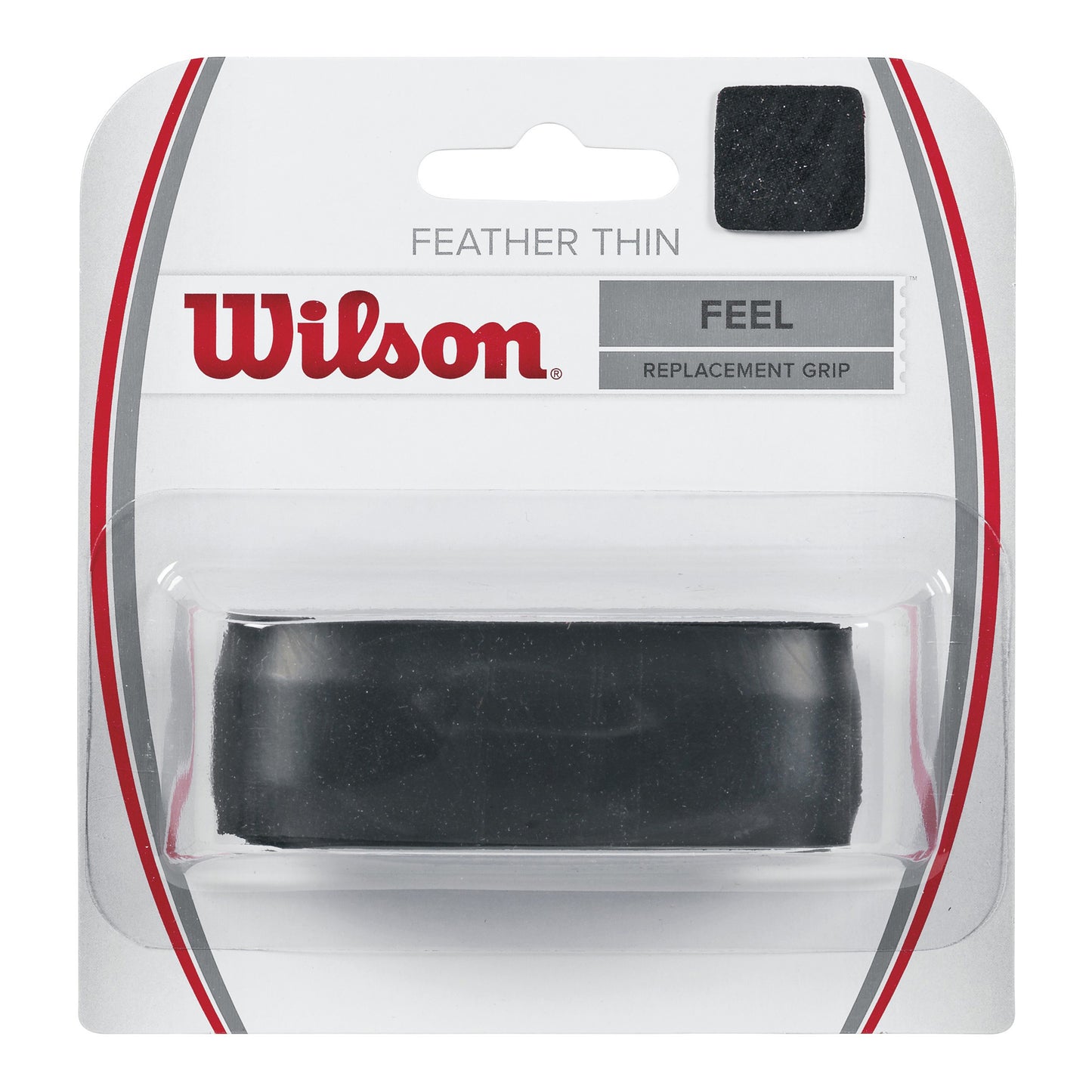 Wilson Featherthin Grip Pakke Med 1-Sort Wilson Featherthin Grip Pakke Med 1-Sort
