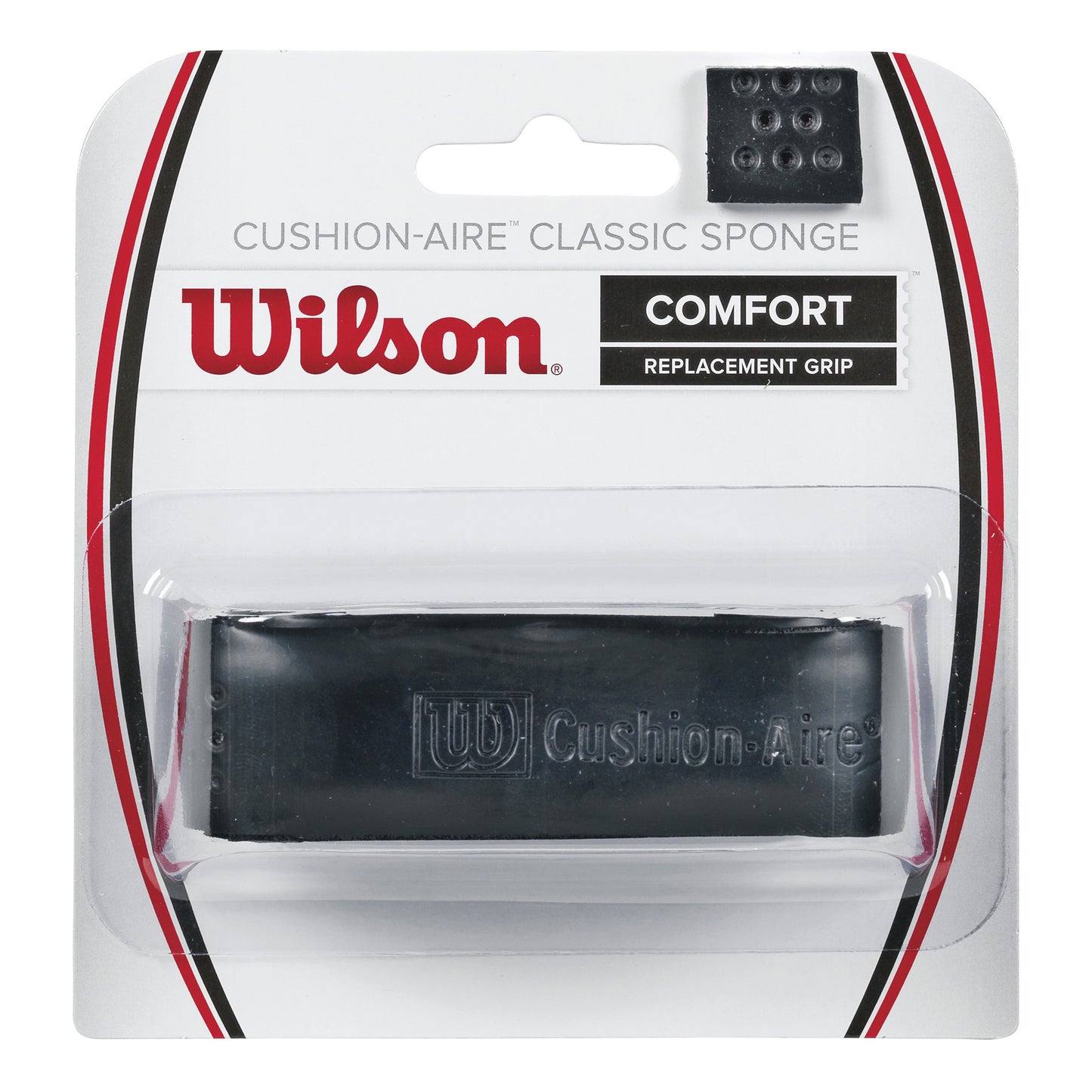 Wilson Cushion-Aire Classic Sponge Pakke Med 1-Sort Wilson Cushion-Aire Classic Sponge Pakke Med 1-Sort
