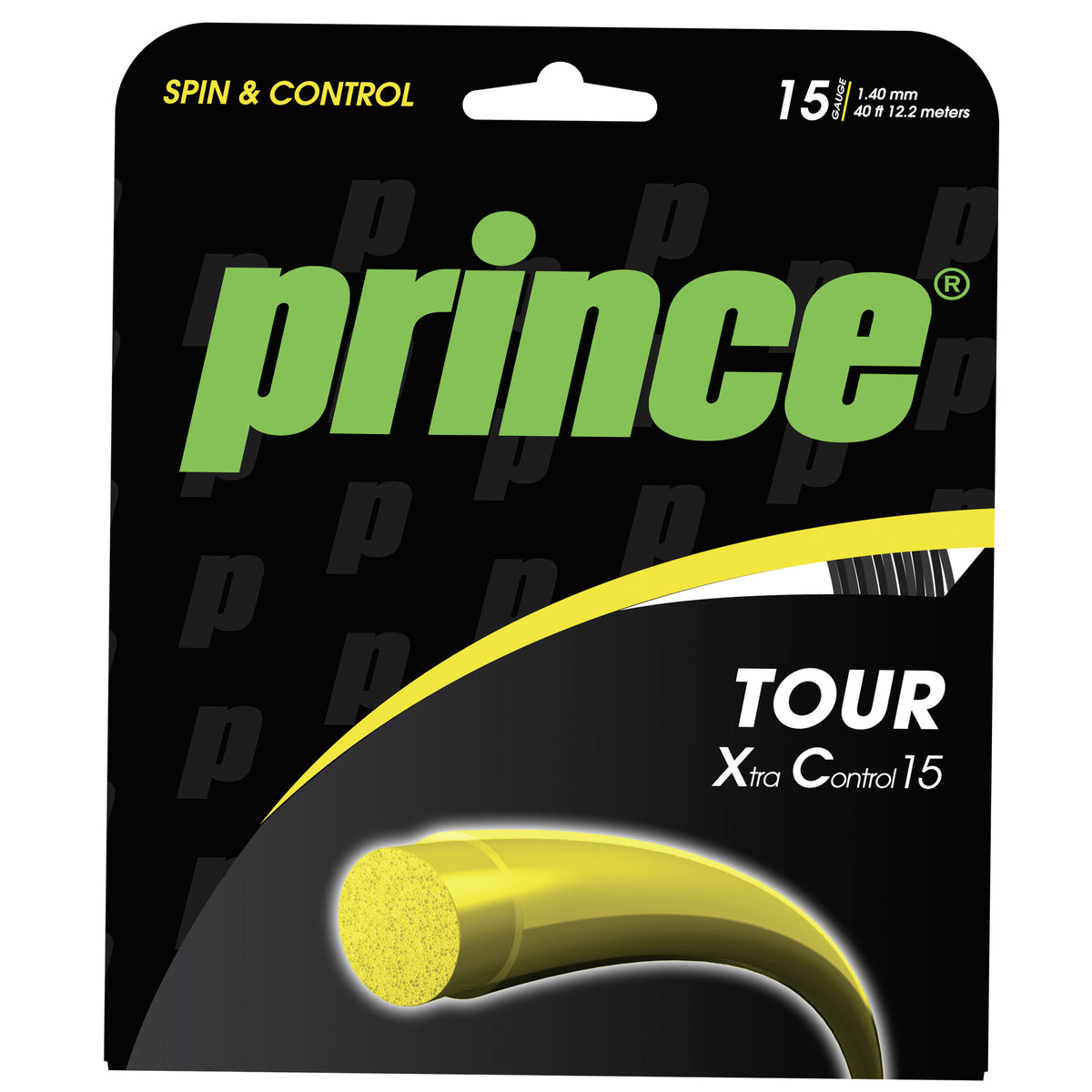 Prince Tour XC Strengesæt 12m - sort Prince Tour XC Strengesæt 12m - sort